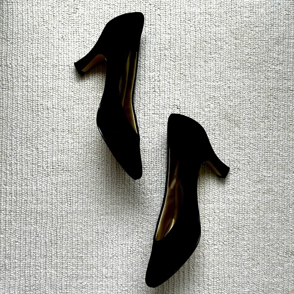 Black Vintage Heels Lifestride - Size 6